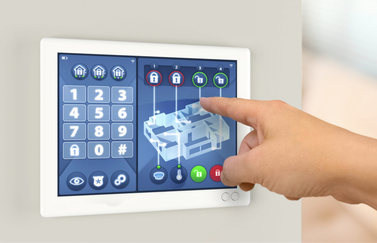Services safety and security alarm systems
